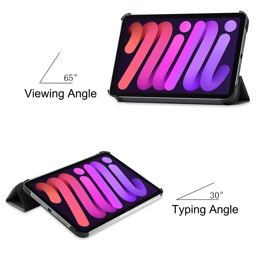 Capa para Apple iPad mini (2024) / mini (2021), Techsuit, FoldPro, Preta