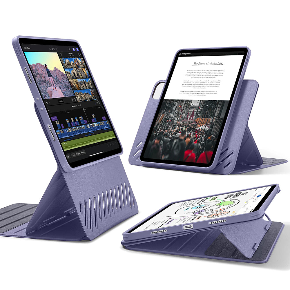 Capa para Apple iPad Pro 11 (2024), ESR, Shift, Roxo