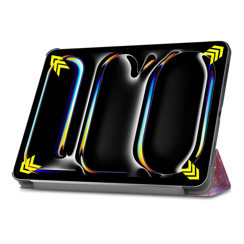 Capa para Apple iPad Pro 11 (2024), Techsuit, FoldPro Galaxy, Multicolor