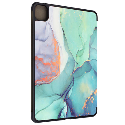 Capa para Apple iPad Pro 11 (2024), Techsuit, FoldPro Green Time, Multicolor