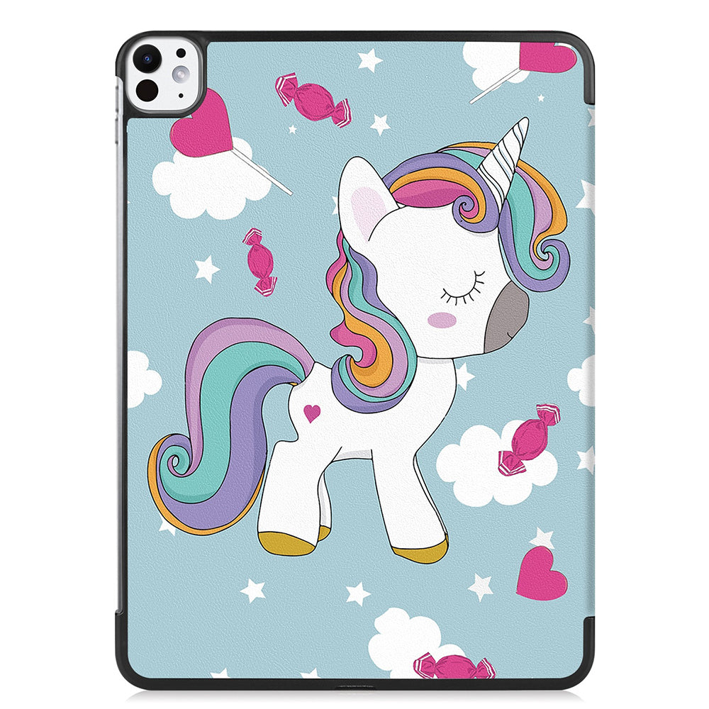 Capa para Apple iPad Pro 11 (2024), Techsuit, FoldPro Unicorn, Multicolor