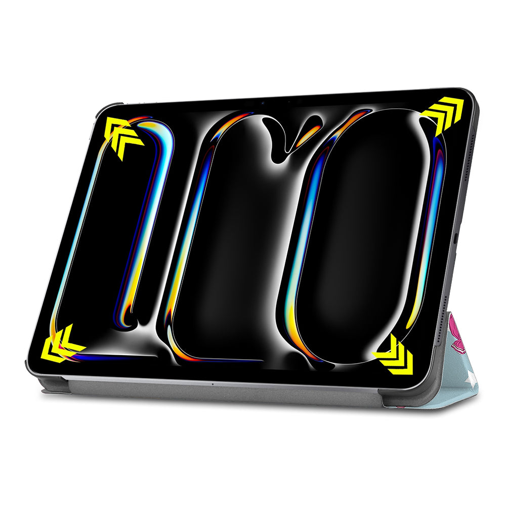 Capa para Apple iPad Pro 11 (2024), Techsuit, FoldPro Unicorn, Multicolor