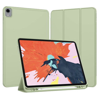 Capa para Apple iPad Pro 12.9 (2022) / Pro 12.9 (2021) / Pro 12.9 (2020) / Pro 12.9 (2018), Techsuit, Flex Trifold, Verde Matcha