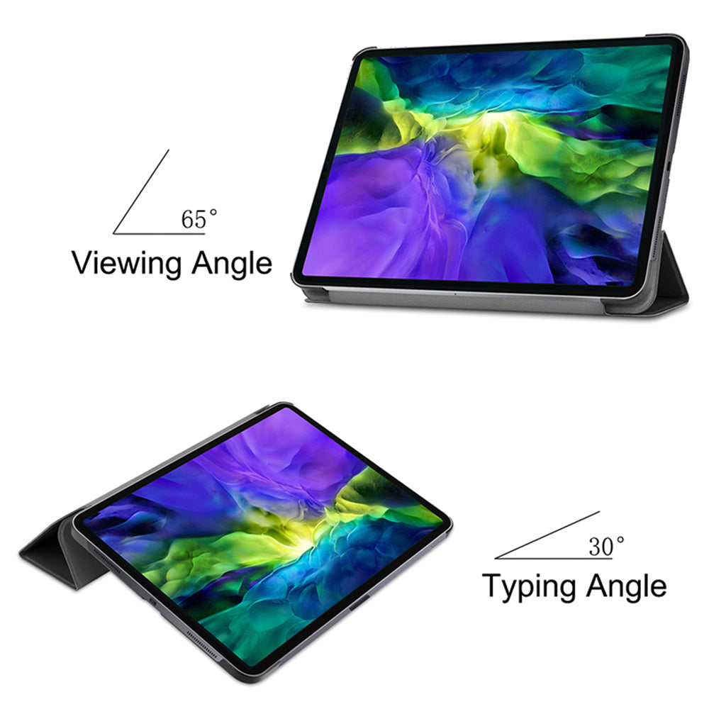 Capa para Apple iPad Pro 12.9 (2022) / Pro 12.9 (2021) / Pro 12.9 (2020) / Pro 12.9 (2018), Techsuit, FoldPro, Preta