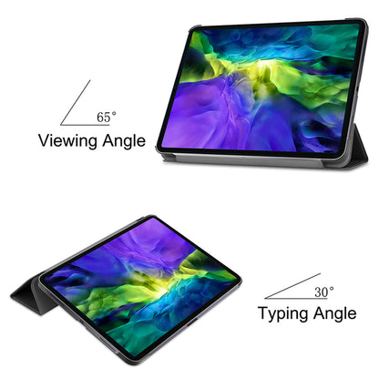 Capa para Apple iPad Pro 12.9 (2022) / Pro 12.9 (2021) / Pro 12.9 (2020) / Pro 12.9 (2018), Techsuit, FoldPro, Preta