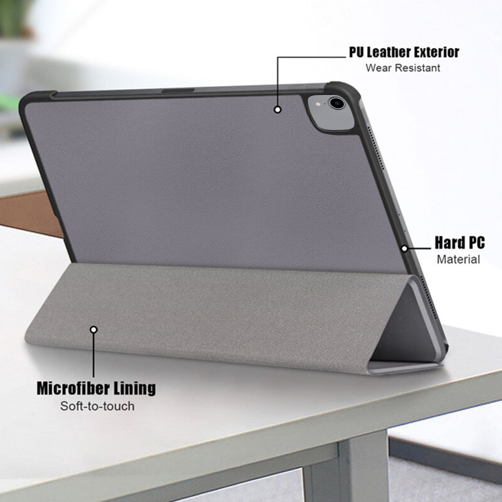 Capa para Apple iPad Pro 12.9 (2022) / Pro 12.9 (2021) / Pro 12.9 (2020) / Pro 12.9 (2018), Techsuit, FoldPro, Preta