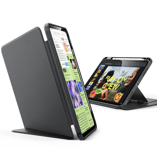 Capa para Apple iPad Pro 13 (2024), ESR, Flip Hybrid com Suporte para Lápis, Preta
