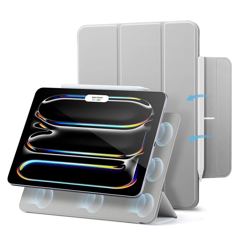 Capa para Apple iPad Pro 13 (2024), ESR, Rebound, Cinzento