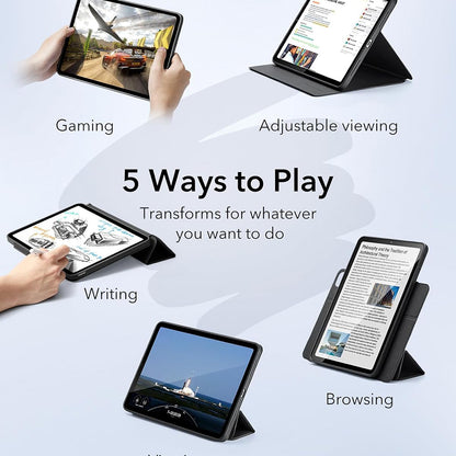 Case for Apple iPad Pro 13 (2024), ESR, Rebound Hybrid, Navy Blue