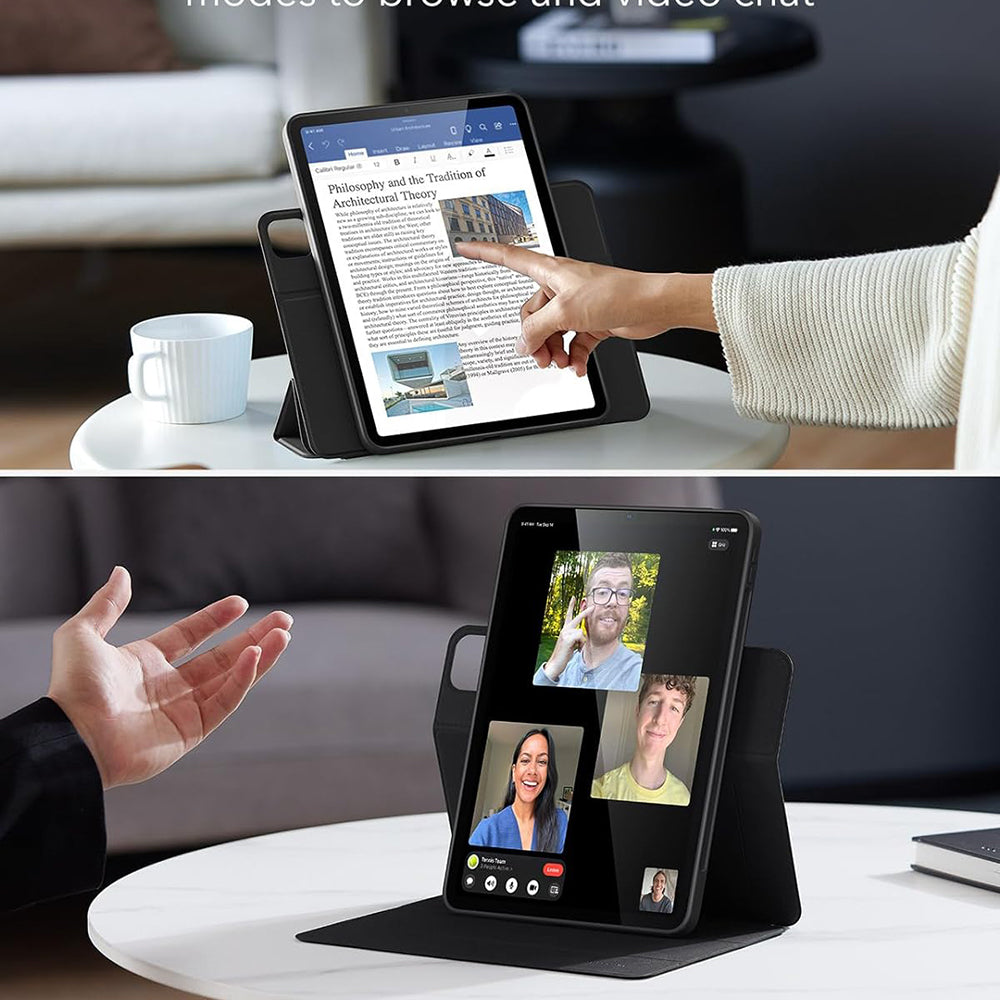 Case for Apple iPad Pro 13 (2024), ESR, Rebound Hybrid, Purple