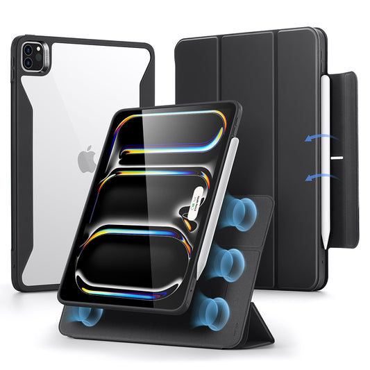 Capa para Apple iPad Pro 13 (2024), ESR, Rebound Hybrid, Preta
