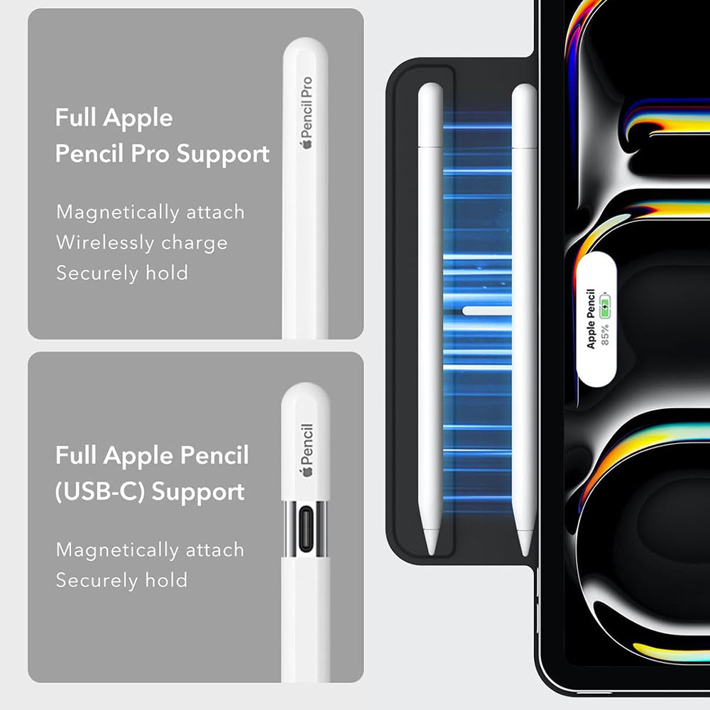 Capa para Apple iPad Pro 13 (2024), ESR, Rebound, Preta