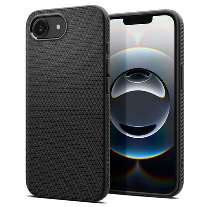 Capa para Apple iPhone 17e / 16e, Spigen, Liquid Air, Preta ACS09161