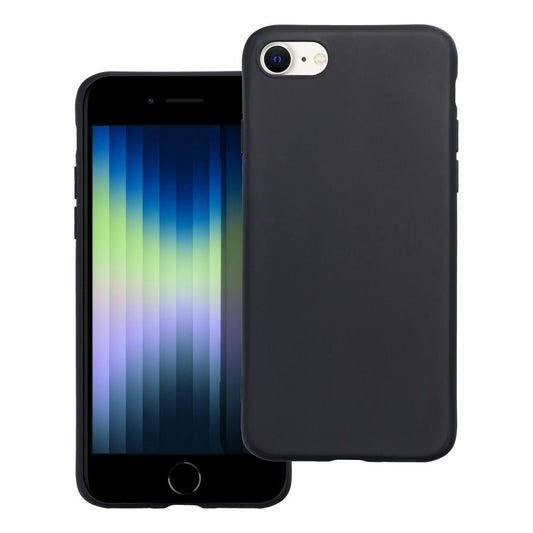 Capa para Apple iPhone SE (2022) / SE (2020) / 8 / 7, OEM, Mate, Preta