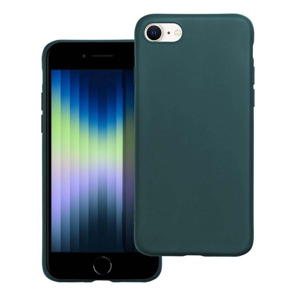 Capa para Apple iPhone SE (2022) / SE (2020) / 8 / 7, OEM, Mate, Verde