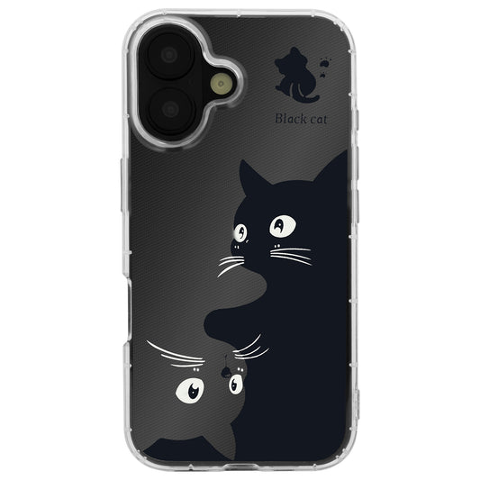 Capa para Apple iPhone 17, OEM, Ultra Trendy Cat, Preta