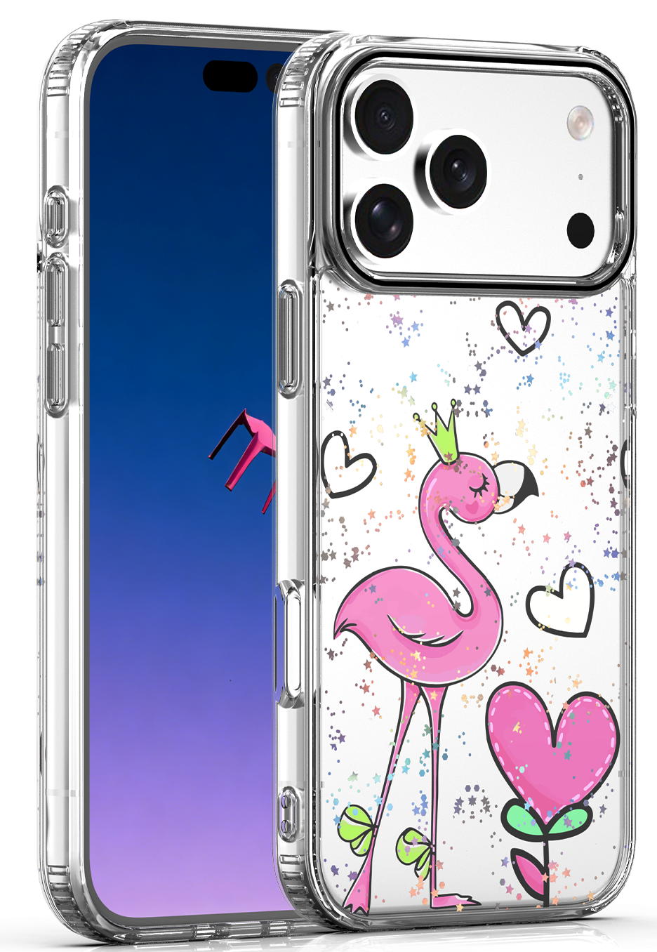 Capa para Apple iPhone 17 Pro Max, OEM, Ultra Trendy Love 2, Multicolor