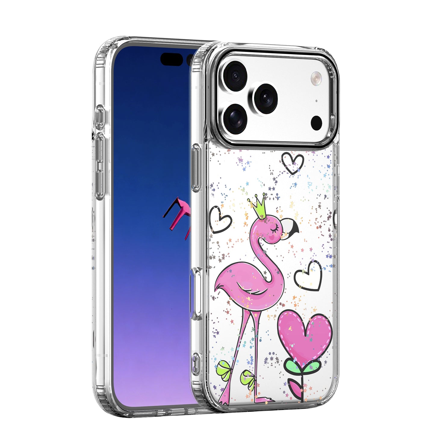 Capa para Apple iPhone 16 Pro Max, OEM, Ultra Trendy Love 2, Multicolor