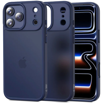 Capa para Apple iPhone 17 Pro, Tech-Protect, Magmat, Azul Marinho Mate