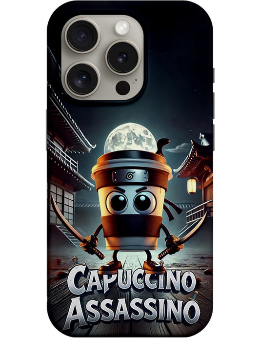 Capa para Apple iPhone 14 Pro, Perfect Case, Italian Brainrot Capuccino Assassino, Multicolor