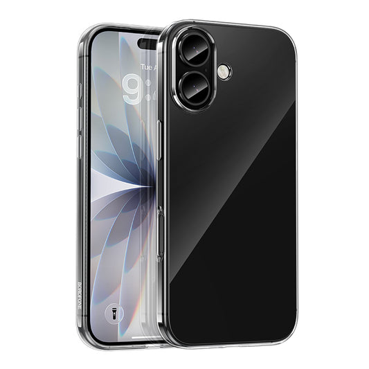Capa para Apple iPhone 17, Borofone, BI4 Ice, Transparente
