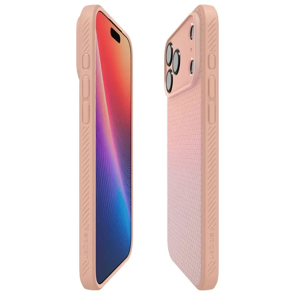 Capa para Apple iPhone 18 Pro Max / 17 Pro Max, Spigen, Liquid Air, Rosa ACS12115