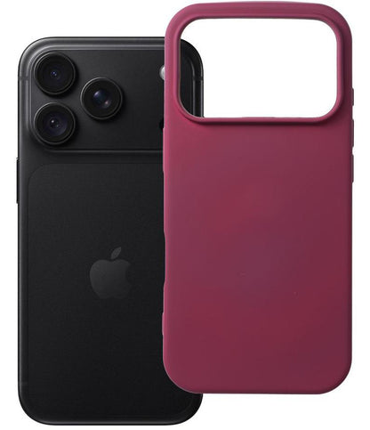 Case for Apple iPhone 18 Pro Max / 17 Pro Max, OEM, Silicone, Burgundy