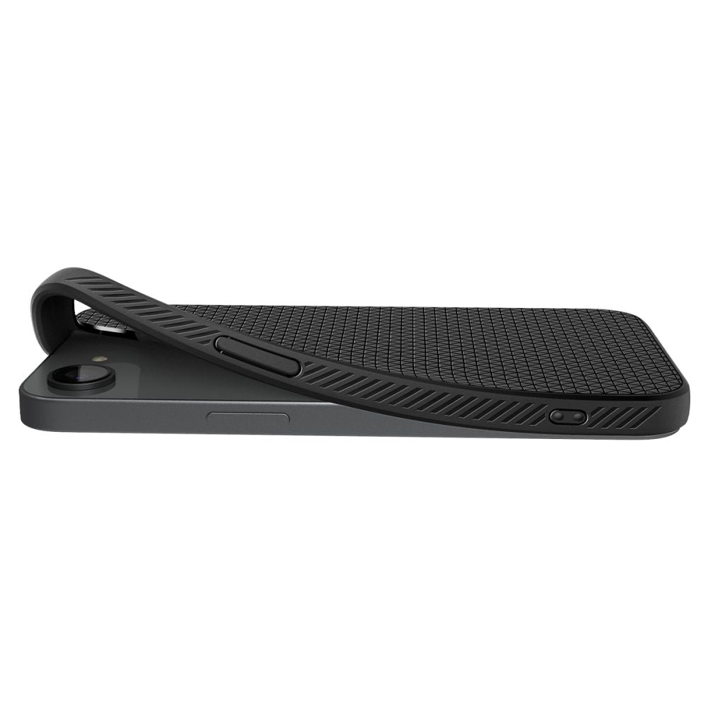 Capa para Apple iPhone 17e / 16e, Spigen, Liquid Air, Preta ACS09161