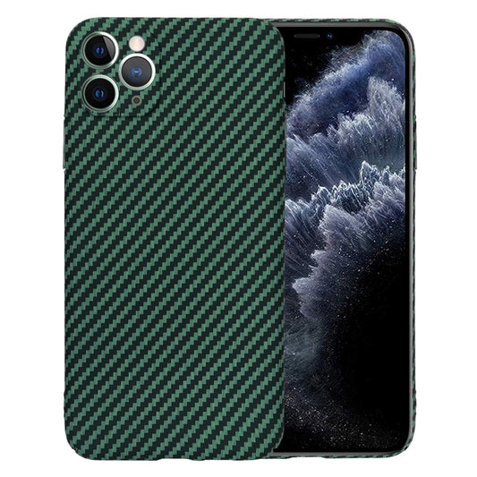 Capa para Apple iPhone 11 Pro Max, Techsuit, Carbonite FiberShell, Verde
