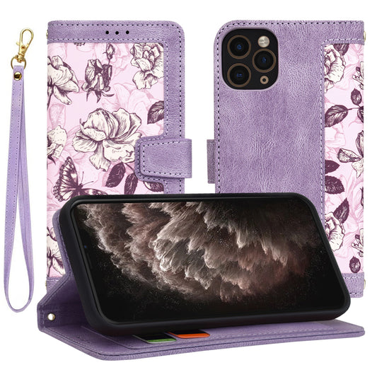 Case for Apple iPhone 11 Pro, Techsuit, FlipCraft, Purple