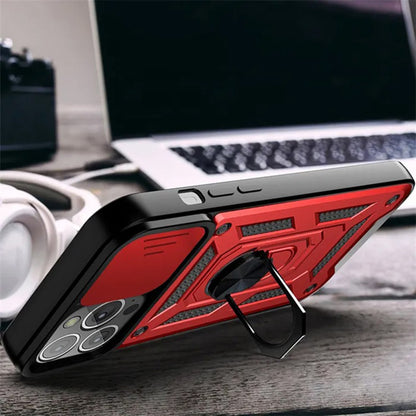 Capa para Apple iPhone 12 / 12 Pro, Techsuit, CamShield, Preta