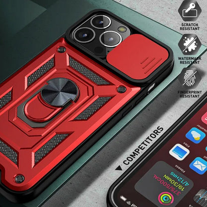 Capa para Apple iPhone 12 / 12 Pro, Techsuit, CamShield, Preta