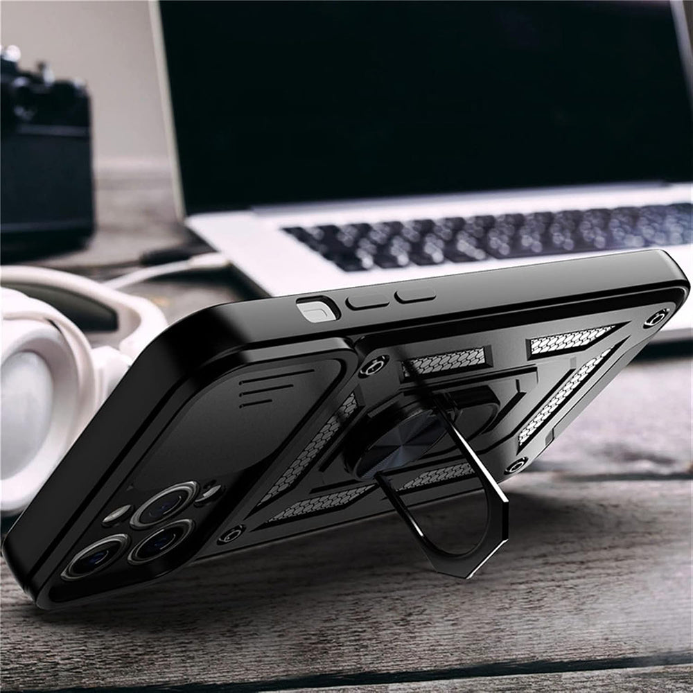 Capa para Apple iPhone 12 mini, Techsuit, CamShield, Preta