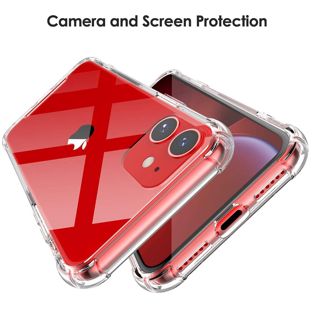 Capa para Apple iPhone 12 mini, Techsuit, Shockproof Clear, Transparente