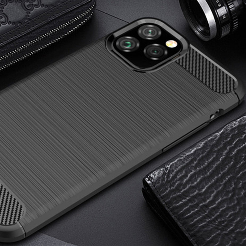 Capa para Apple iPhone 12 Pro Max, Techsuit, Carbono, Preta