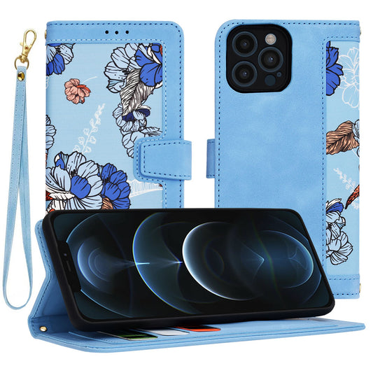 Capa para Apple iPhone 12 Pro Max, Techsuit, FlipCraft, Azul