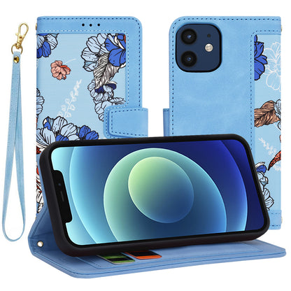 Capa para Apple iPhone 12 / 12 Pro, Techsuit, FlipCraft, Azul