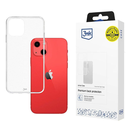 Capa para Apple iPhone 13, 3MK, Armor, Transparente
