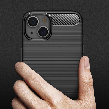 Capa para Apple iPhone 13 mini, Techsuit, Carbono, Preta