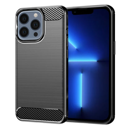 Capa para Apple iPhone 13 Pro Max, Techsuit, Carbono, Preta