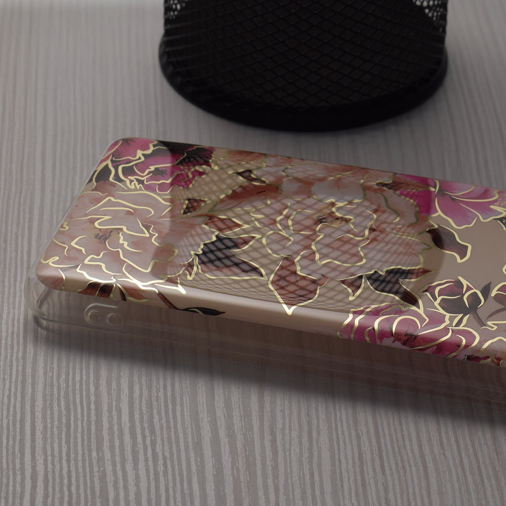 Capa para Apple iPhone 13 Pro Max, Techsuit, Marble, Bege