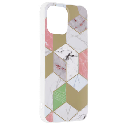 Capa para Apple iPhone 13 Pro Max, Techsuit, Marble, Roxo
