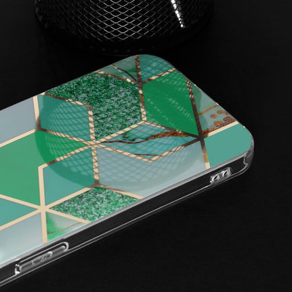 Capa para Apple iPhone 13 Pro Max, Techsuit, Marble, Verde