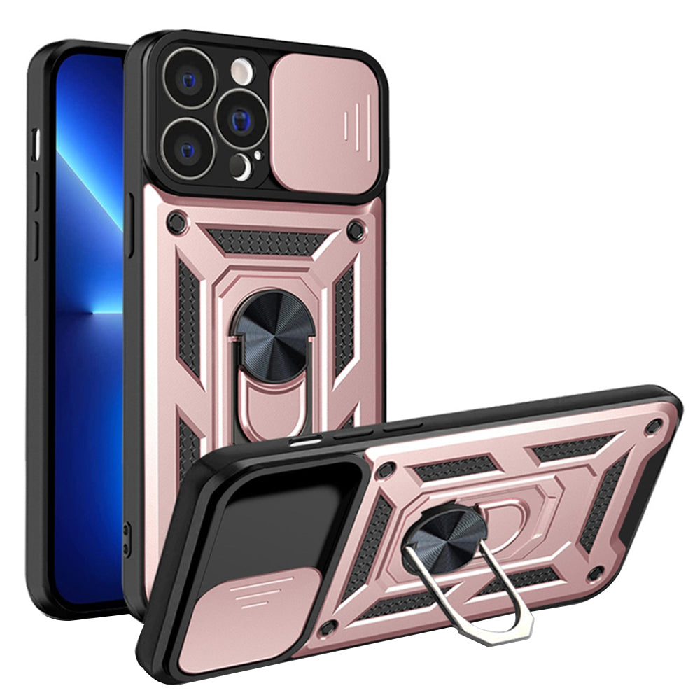 Capa para Apple iPhone 13 Pro, Techsuit, CamShield, Rosa
