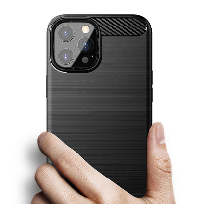 Capa para Apple iPhone 13 Pro, Techsuit, Carbono, Preta