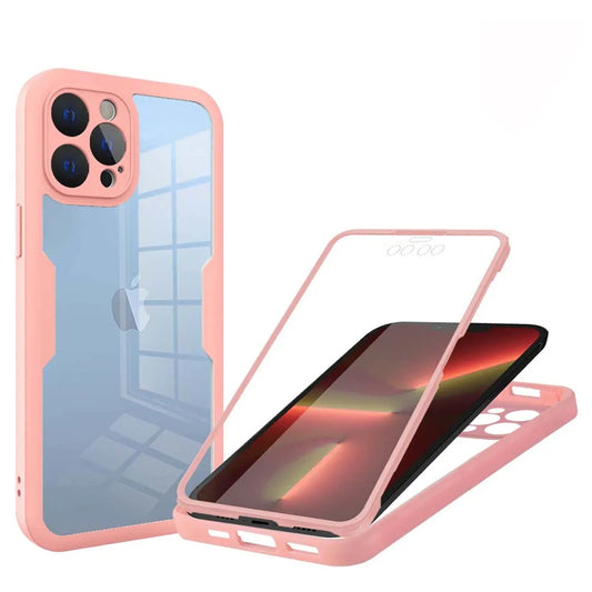 Capa para Apple iPhone 13 Pro, Techsuit, ColorVerse 360, Rosa