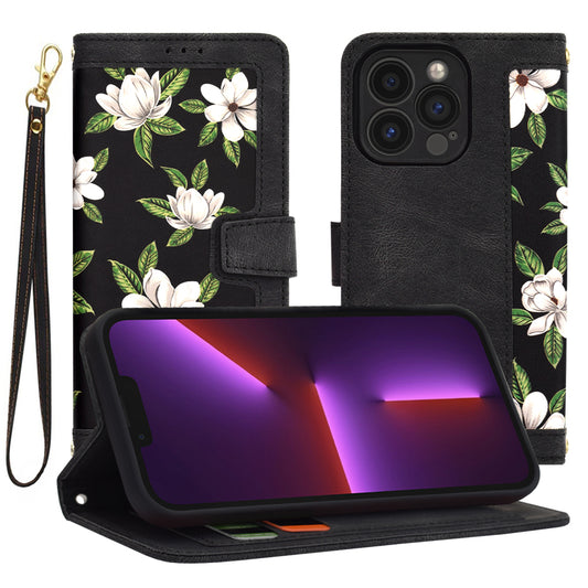 Capa para Apple iPhone 13 Pro, Techsuit, FlipCraft, Preta