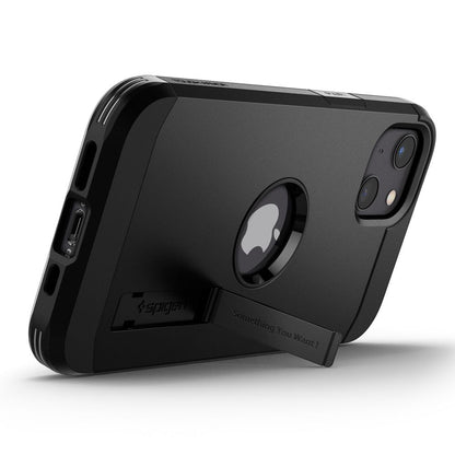 Case for Apple iPhone 13, Spigen, Tough Armor, Black