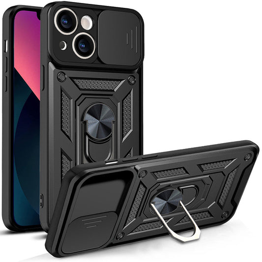 Capa para Apple iPhone 13, Techsuit, CamShield, Preta