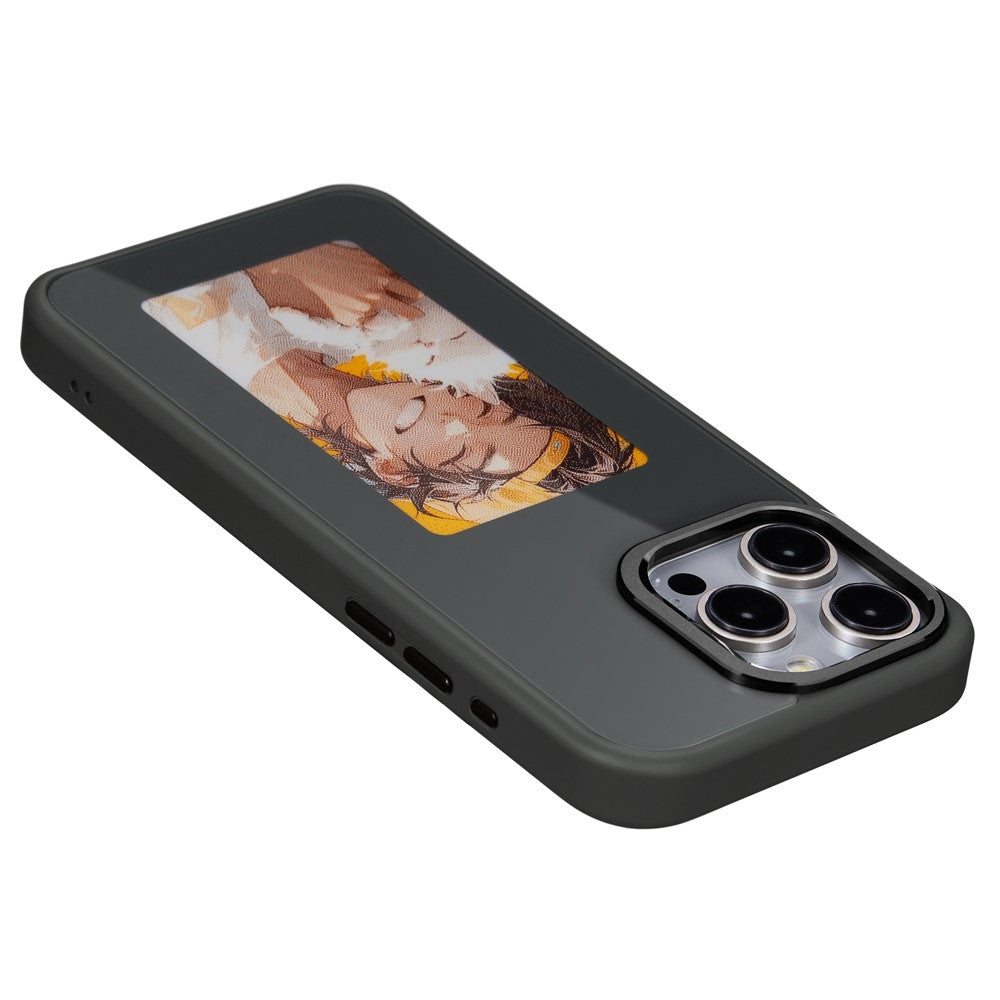 Case for Apple iPhone 13 Pro Max, OEM, Customized E-Ink Display, Black